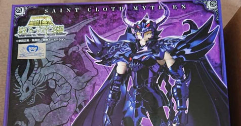 Cloth Myth EX: fotos da caixa e do boneco do Radamanthys de Wyvern na verso OCE!