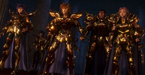 3DCG: novas imagens da nova temporada do remake/reboot dos Cavaleiros do Zodaco!