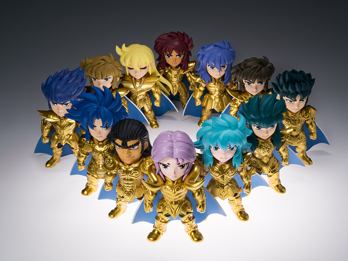 Saint Seiya Anime Heroes Mini Bonecos Figuras Acao