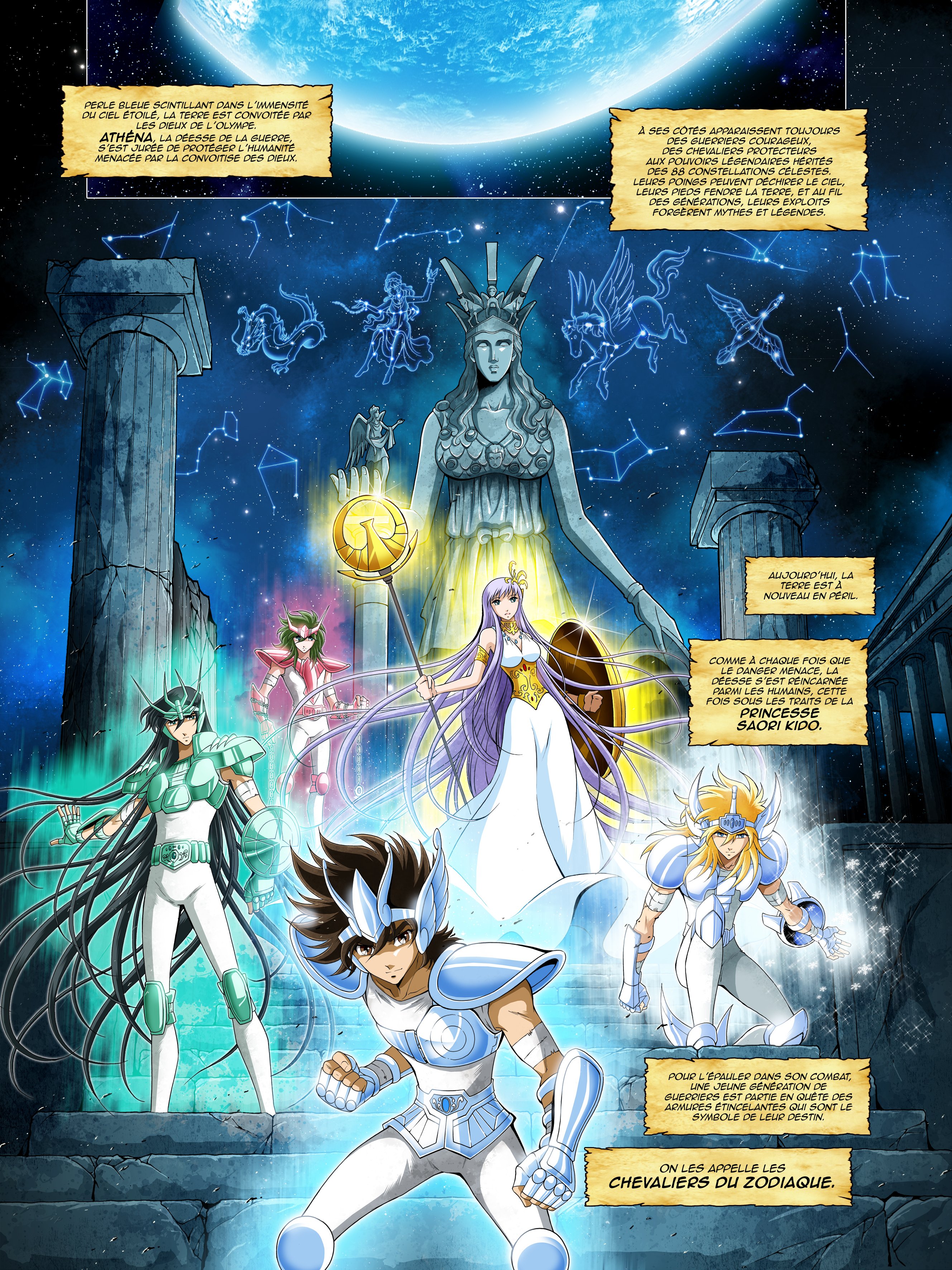 Os Cavaleiros do Zodíaco: O Santo Guerreiro, Saint Seiya Wiki