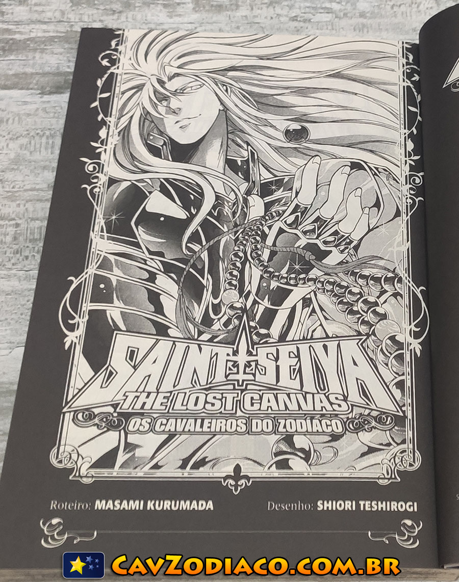 Lost Canvas: veja a capa completa do 1º volume do relançamento do mangá no  Brasil! - Os Cavaleiros do Zodíaco - CavZodiaco.com.br