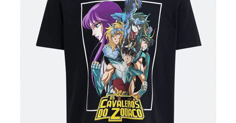 Renner: nova camiseta licenciada dos Cavaleiros do Zodaco!