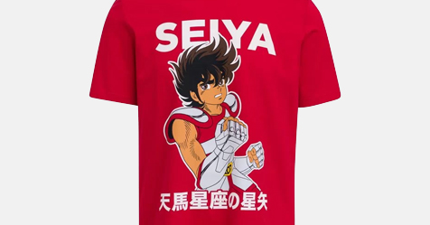 Renner: nova camiseta tematizada com o Seiya de Pgaso a venda!