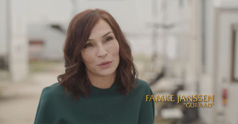 Live Action: conhea Famke Janssen, a Vander Guraad no filme dos Cavaleiros do Zodaco!