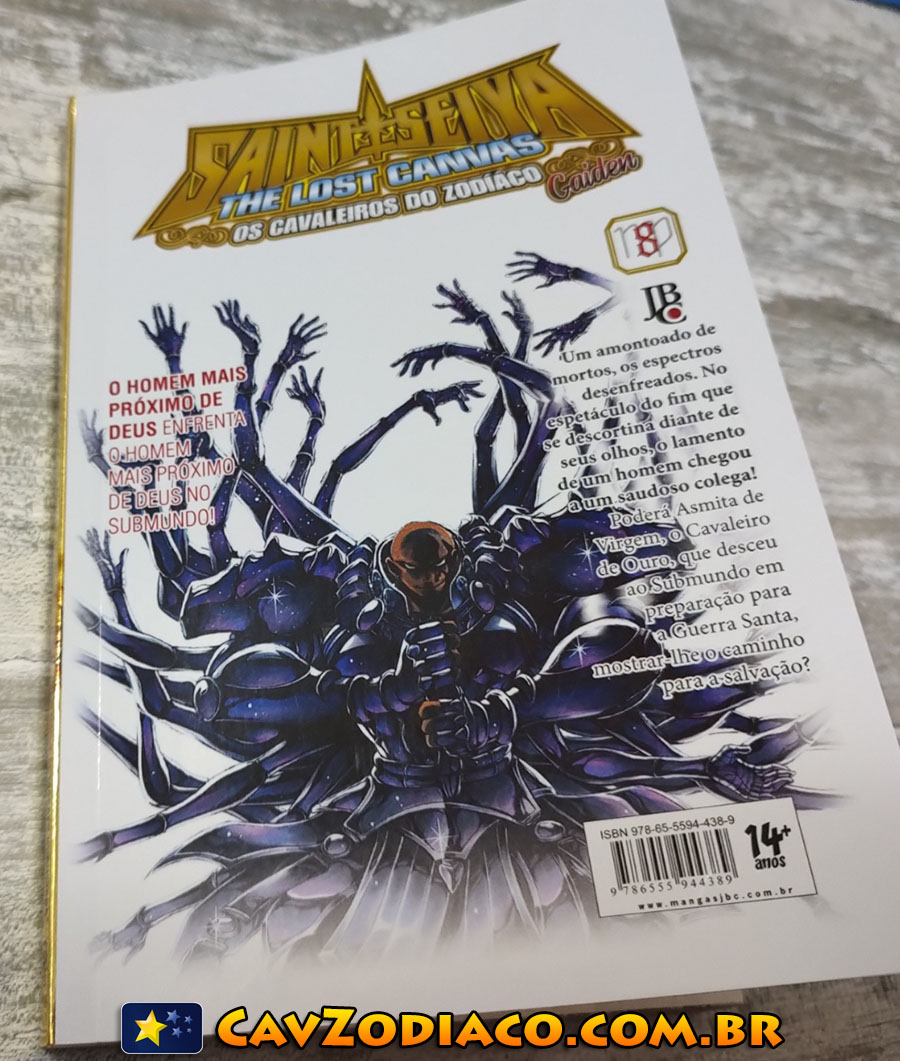 Nova edição de Os Cavaleiros do Zodíaco: The Lost Canvas Gaiden tem preço  divulgado pela JBC - Crunchyroll Notícias