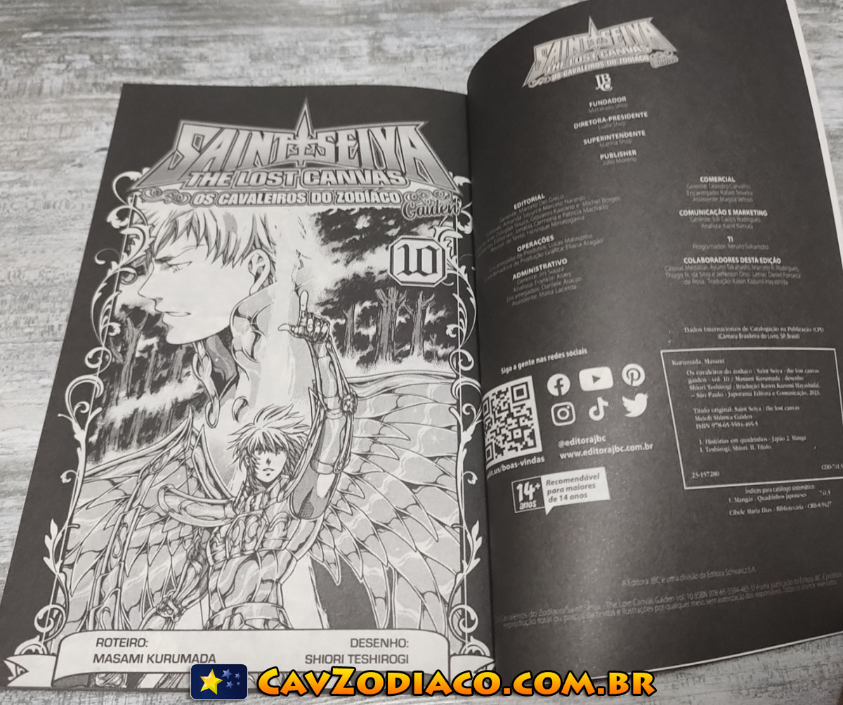 Cavaleiros de Bronze - Saint Seiya - The book of death