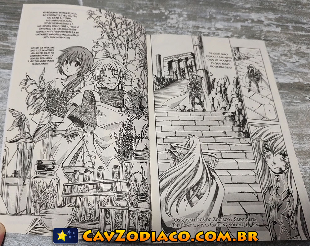 Lost Canvas: veja a capa completa do 1º volume do relançamento do mangá no  Brasil! - Os Cavaleiros do Zodíaco - CavZodiaco.com.br