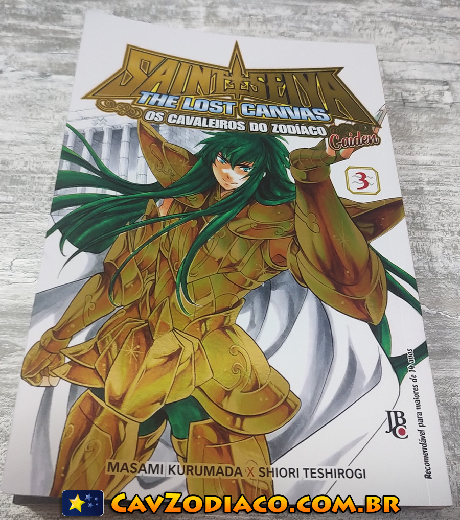 Lost Canvas: veja a capa completa do 1º volume do relançamento do mangá no  Brasil! - Os Cavaleiros do Zodíaco - CavZodiaco.com.br