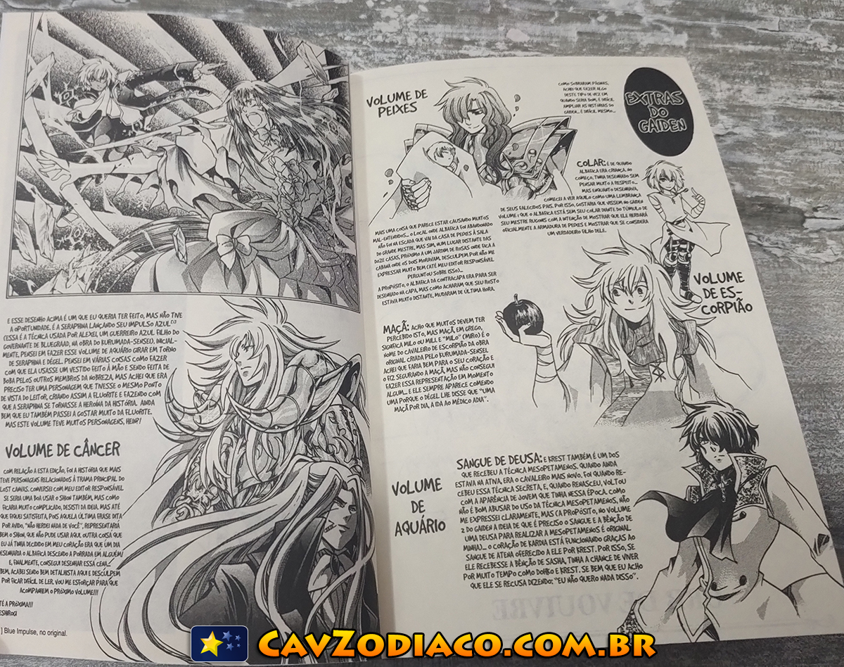 Lost Canvas: veja a capa completa do 1º volume do relançamento do mangá no  Brasil! - Os Cavaleiros do Zodíaco - CavZodiaco.com.br