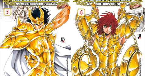 Lost Canvas Gaiden: veja as capas dos volumes 5 e 6 do relanamento no Brasil!