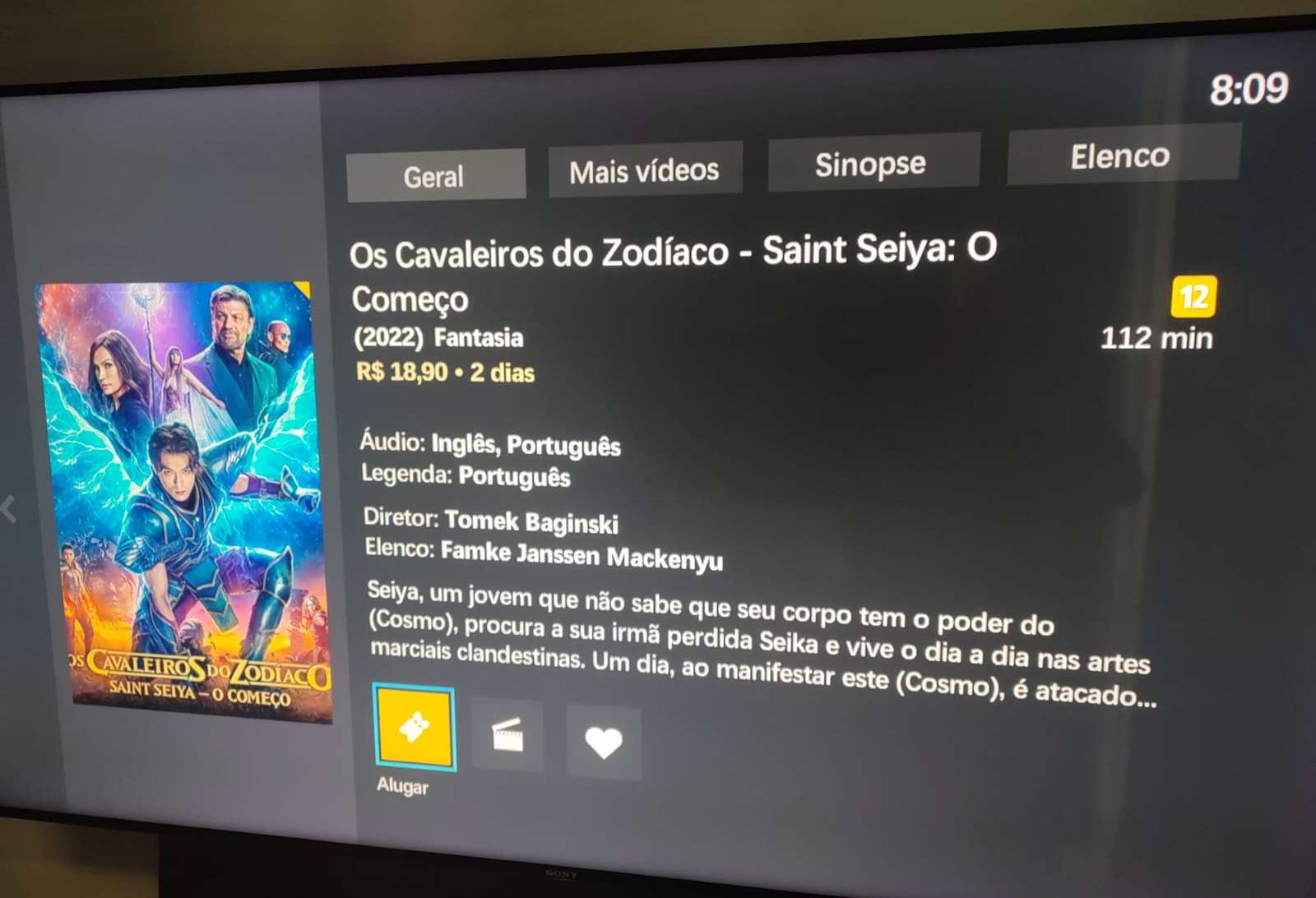 Cavaleiros do Zodíaco: Live-action chega às plataformas digitais de aluguel  e compra