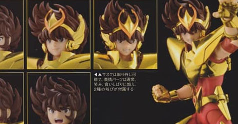 Cloth Myth EX: boneco do Seiya de Pgaso GLE em destaque nas revistas japonesas de maio!