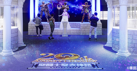 Saint Seiya World: exposio comemorativa pelos 20 anos da linha Cloth Myth dos Cavaleiros do Zodaco!