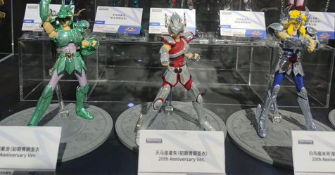Cloth Myth: novos bonecos foram apresentados na Tamashii World Tour de Xangai, na China!