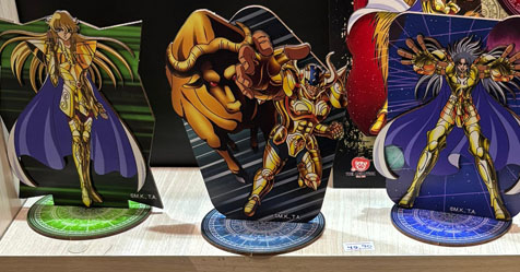 Lojanime: novos produtos dos Cavaleiros do Zodaco foram lanados no Brasil + confira!