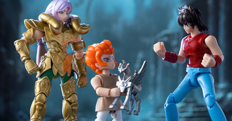 Blokees: imagens oficiais da terceira leva de bonecos Galaxy Version dos Cavaleiros do Zodaco!