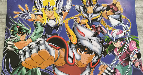 2026: Saint Seiya presente no calendrio promocional de parede da Toei Animation + veja fotos!