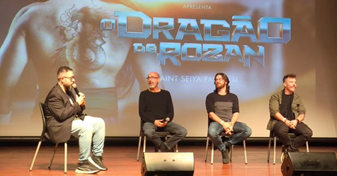 O Drago de Rozan: veja como foi a pr-estreia do fan filme brasileiro dos Cavaleiros do Zodaco + lanamento no segundo semestre de 2025!