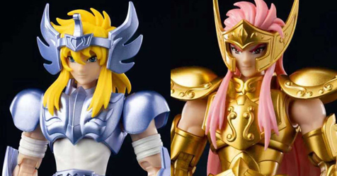 Blokees: bonecos do Hyoga de Cisne e do Camus de Aqurio da linha Champion Class foram anunciados!