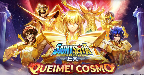 Saint Seiya EX: novo jogo mobile dos Cavaleiros do Zodaco ser lanado no Brasil!
