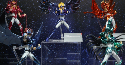 Tamashii Nation 2025: fotos e informaes dos novos bonecos dos Cavaleiros do Zodaco que esto em exposio no evento!
