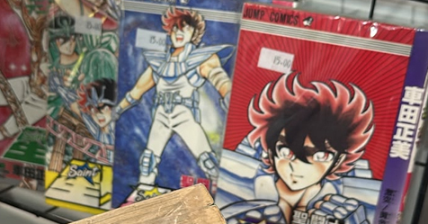 Anime Friends 2026: encontramos mang�s raros dos Cavaleiros do Zod�aco no evento + confira!