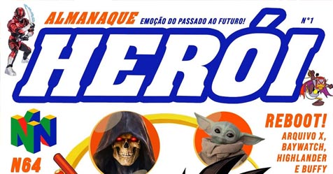 Almanaque Her�i: uma revista 100% nova, com 100 p�ginas e formato grande + Os Cavaleiros do Zod�aco estar�o presentes!