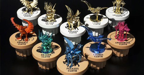 Cloth Myth APPENDIX: miniaturas das Armaduras de Bronze dos Cavaleiros do Zod�aco ser�o lan�adas no Jap�o!