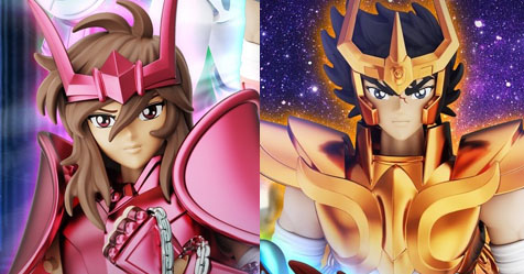 Blokees: bonecos (model kits) do Shun de Andr�meda e Ikki de F�nix na linha Champion Class!