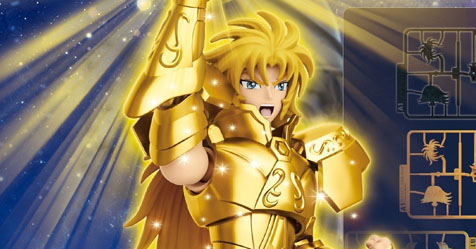 Blokees: boneco (model kit) do Saga de G�meos na linha Champion Class!