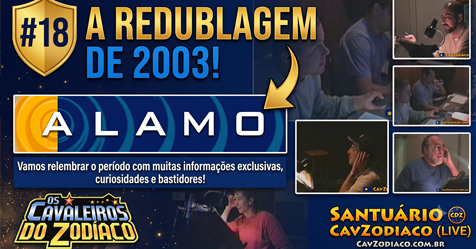Santu�rio CavZodiaco #18: A redublagem brasileira dos Cavaleiros do Zod�aco em 2003!