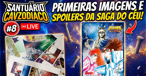 Santu�rio CavZodiaco #8: Primeiras imagens e Spoilers da Saga do C�u dos Cavaleiros do Zod�aco!