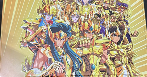 Lojanime: caixa metalizada repleta de itens licenciados dos Cavaleiros do Zod�aco!