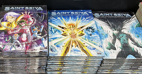 NewPOP Editora: Epis�dio G e Odisseia do Tempo dos Cavaleiros do Zod�aco a venda no evento Anime Friends 2026!